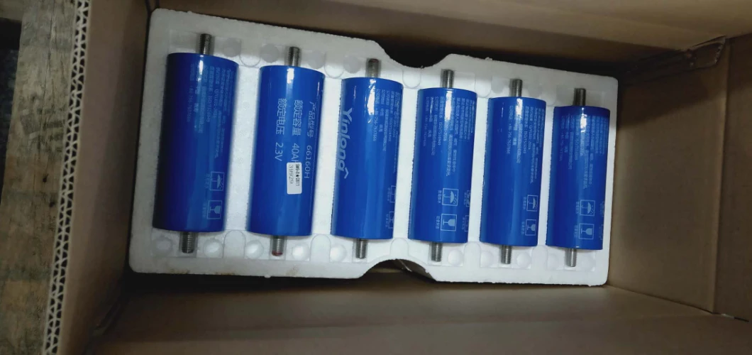 Long Lifetime Grade a Yinlong Cylindrical Lto Battery Lithium Titanate 2.3V 45ah Cell