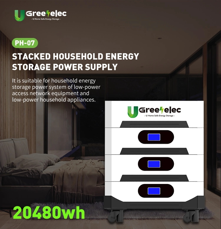 U-Greenelec 48V 200ah 300ah Lithium Battery Cabinet