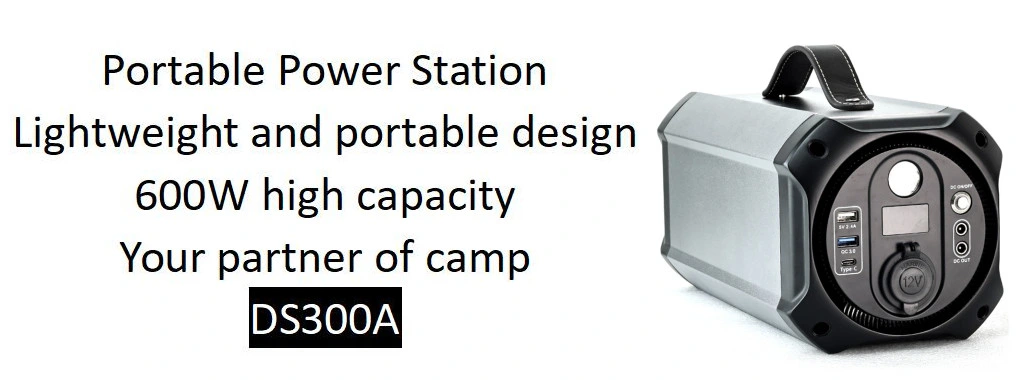 Solar Portable Power Station 600W 345wh Portable Power Stations Solar