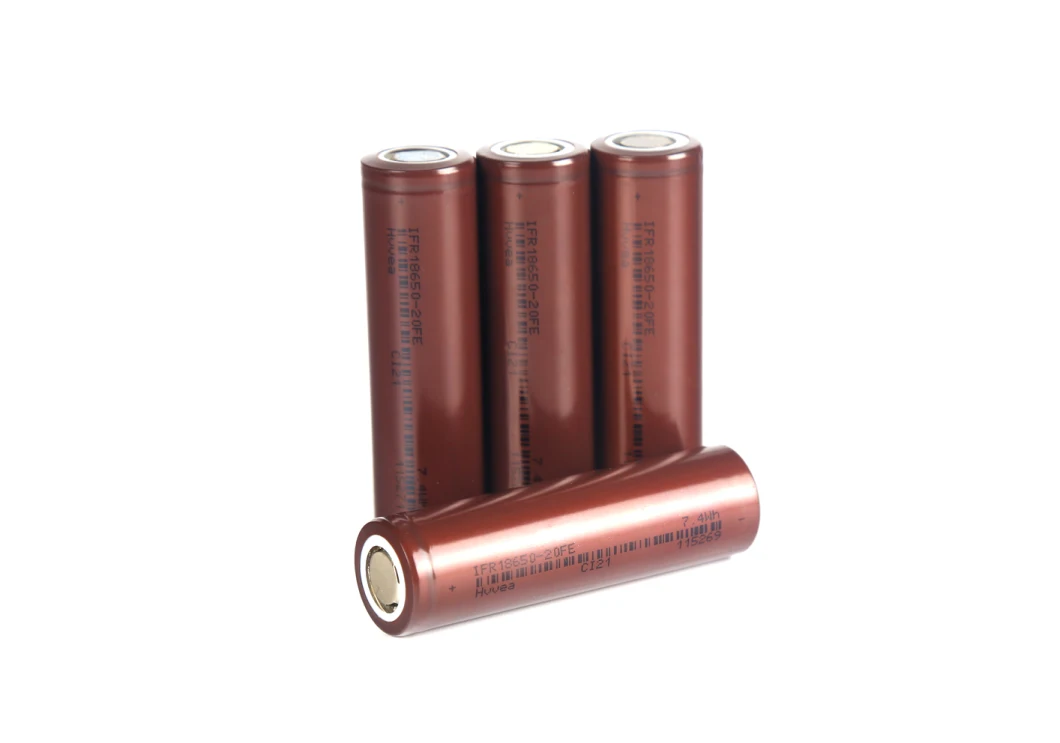 Electric Scooter Cylindrical Lithium Battery Cells 3.2V Discharge Ifr18650 20fe 2000mAh