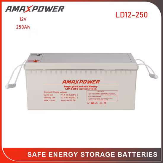 태양광 시스템용 긴 수명 12V 200Ah/192Ah/184Ah AGM VRLA UPS 인버터 및 납축 배터리