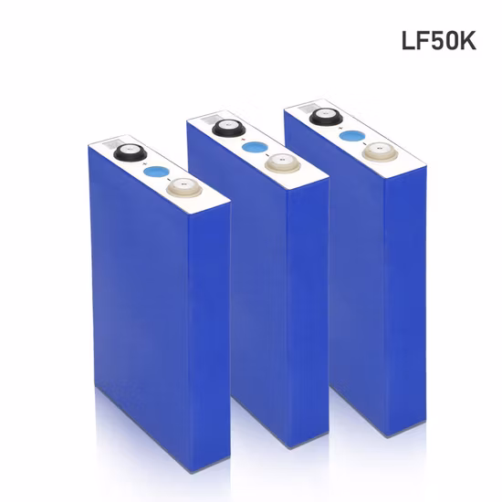 고용량 및 긴 수명을 갖춘 충전식 3.2V 50Ah 리튬 이온 LiFePO4 배터리 셀