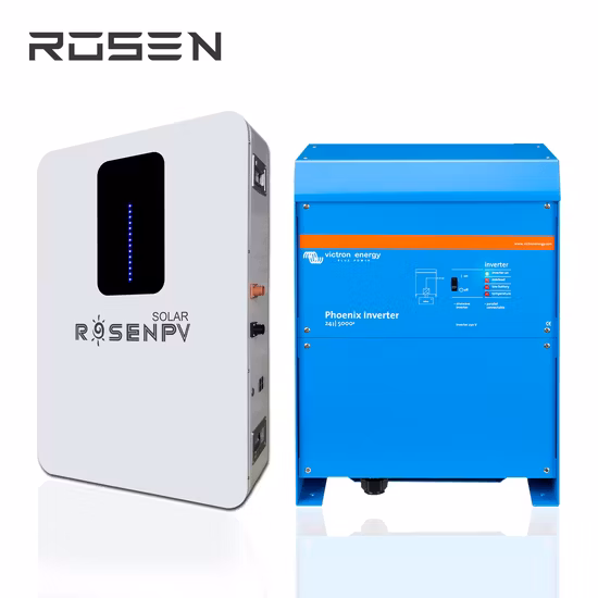 Rosen 10kW 하이브리드 태양광 시스템 30kW 50kW 100kW 리튬 배터리 저장