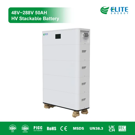 새로운 쌓인 리튬 배터리 스톤 고전압 204V 50Ah 10KWh 배터리 모듈 홈 태양 광 발전 저장 시스템